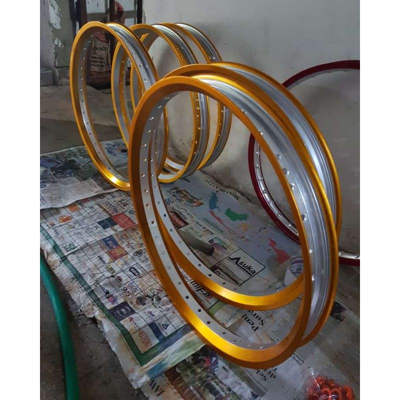 velg ziip twotone anodize