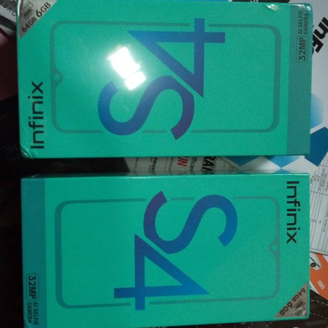 HP infinix S4 ram 6Gb memmory internal 64Gb
