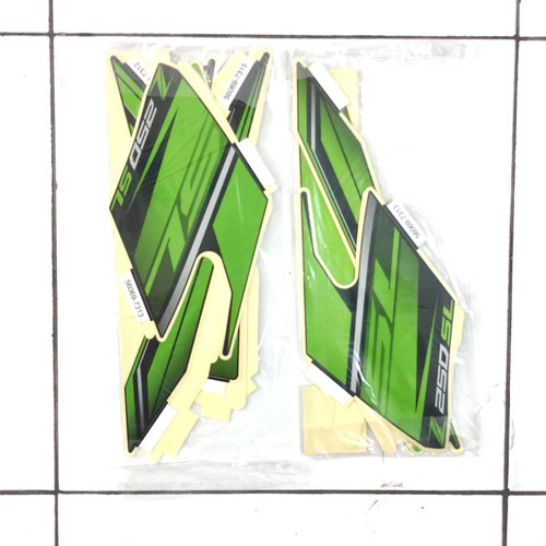 OTOMOTIF AKSESORIS MOTOR SP137 STIKER BODI LIS BODY STRIPING NINJA Z250 SL HIJAU