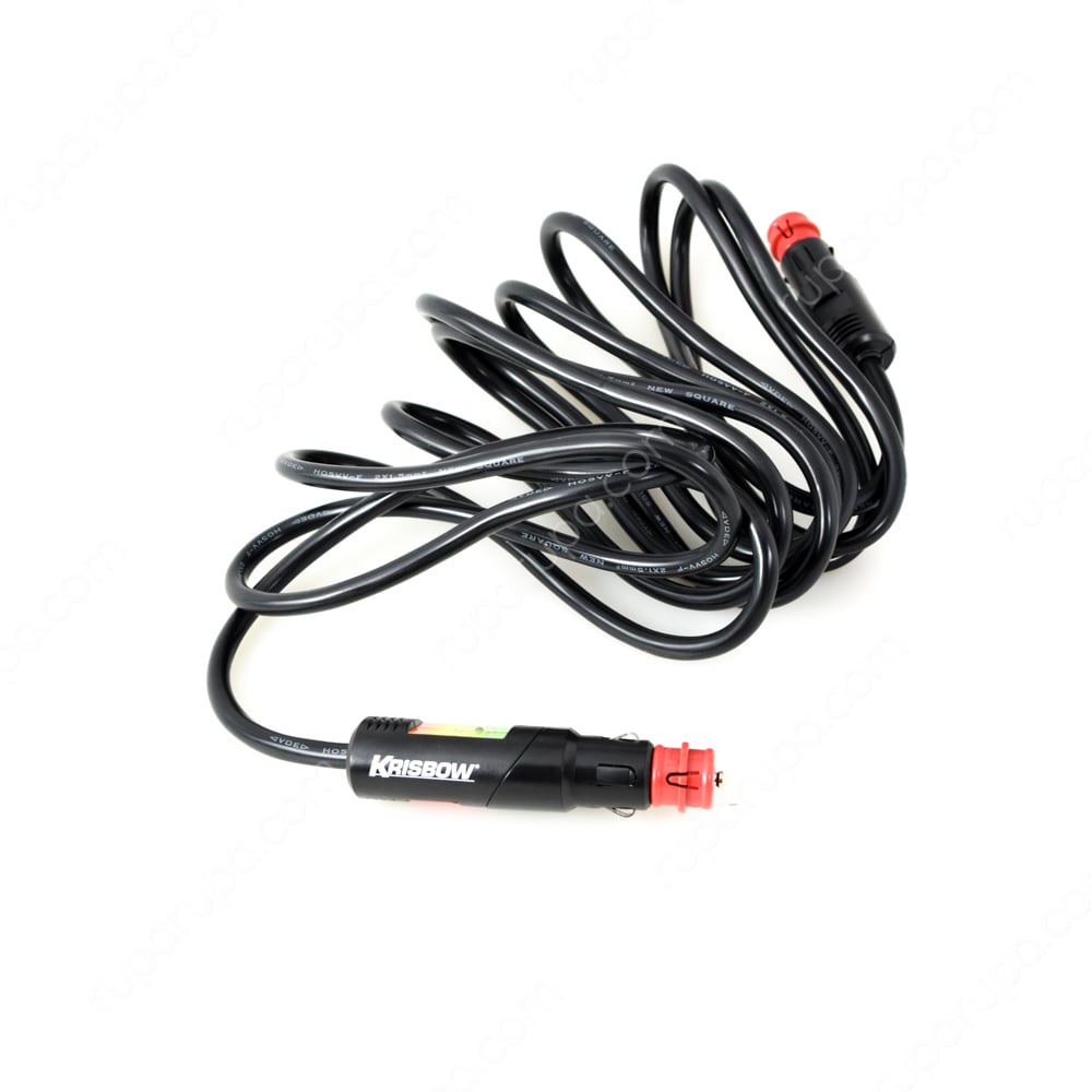 Krisbow Kabel Charger Aki 4m