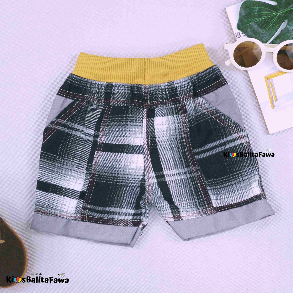 Celana Boxy uk 3-5 Tahun / Pants Anak Laki Cowok Pendek Polos Murah Boxer Harian Kantong Tebal Adem