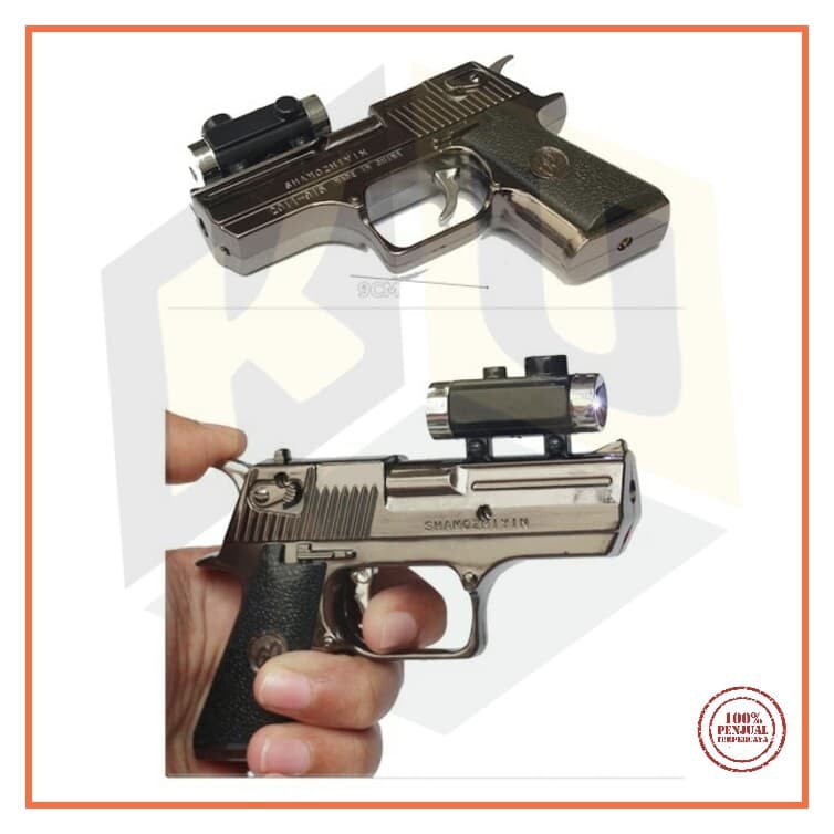 New Item! KOREK GAS PISTOL BARETA / BERETTA , KOREK API / MANCIS Baru!