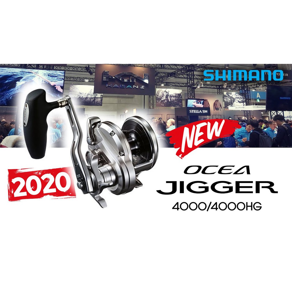 Shimano Ocea Jigger 4000 HG PG Model 2020