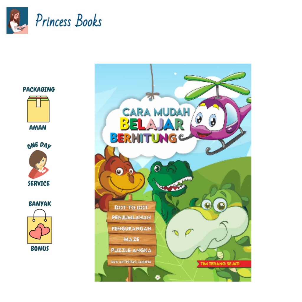 BUKU CARA MUDAH BELAJAR BERHITUNG | Terang Sejati