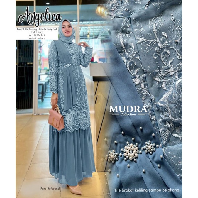 MAXI DRESS ANGELICA BY MUDRA-1