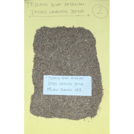 Tepung ikan Murni (pakan ternak) kemasan 2kg By TEPUNG IKAN AMANAH