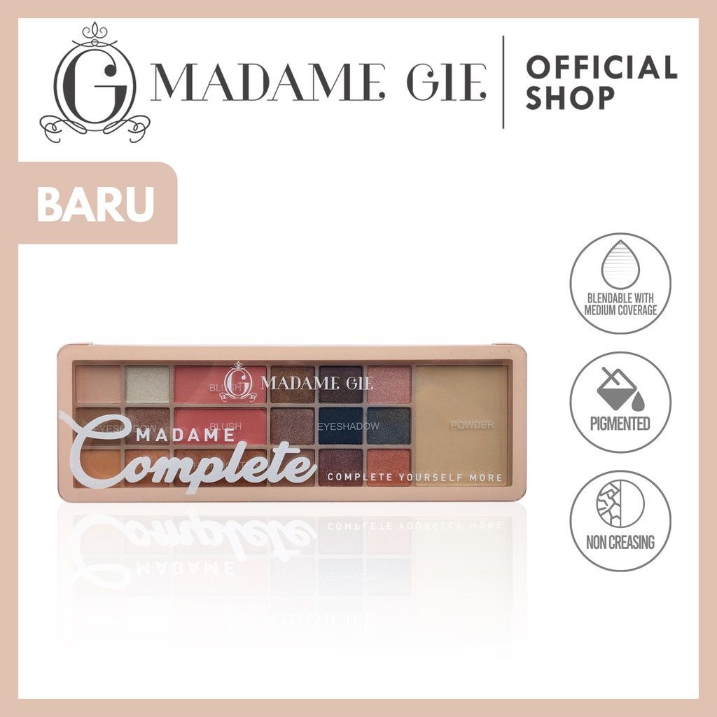 Madame Gie Madame Complete MakeUp Kit - MakeUp Face Pallete