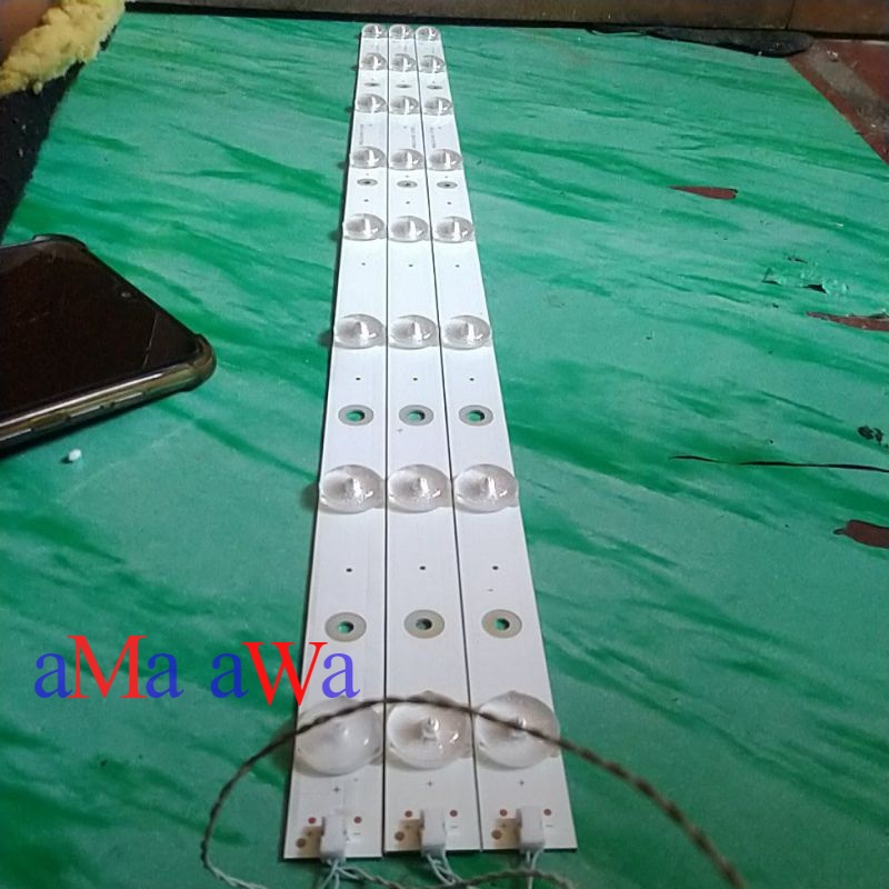 backlight - BL - lampu latar tv polytron pld 32t7511 - 32t1550 original
