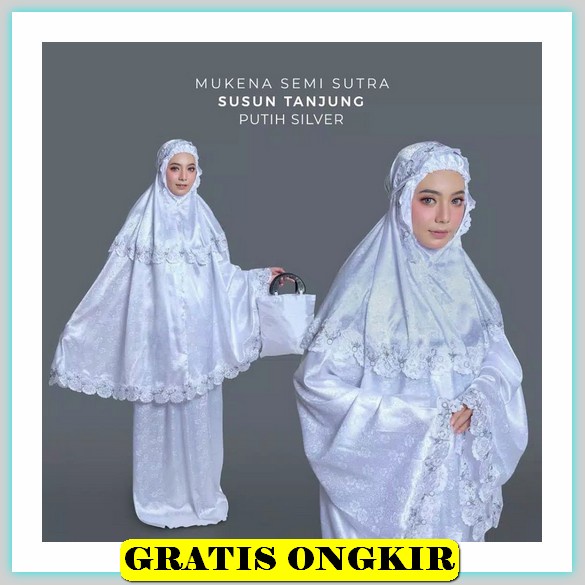 Mukena Jumbo Dewasa Mukenah Travel Traveling 2 In 1 Katun Rayon Premium Resleting Elegan Super Simpl