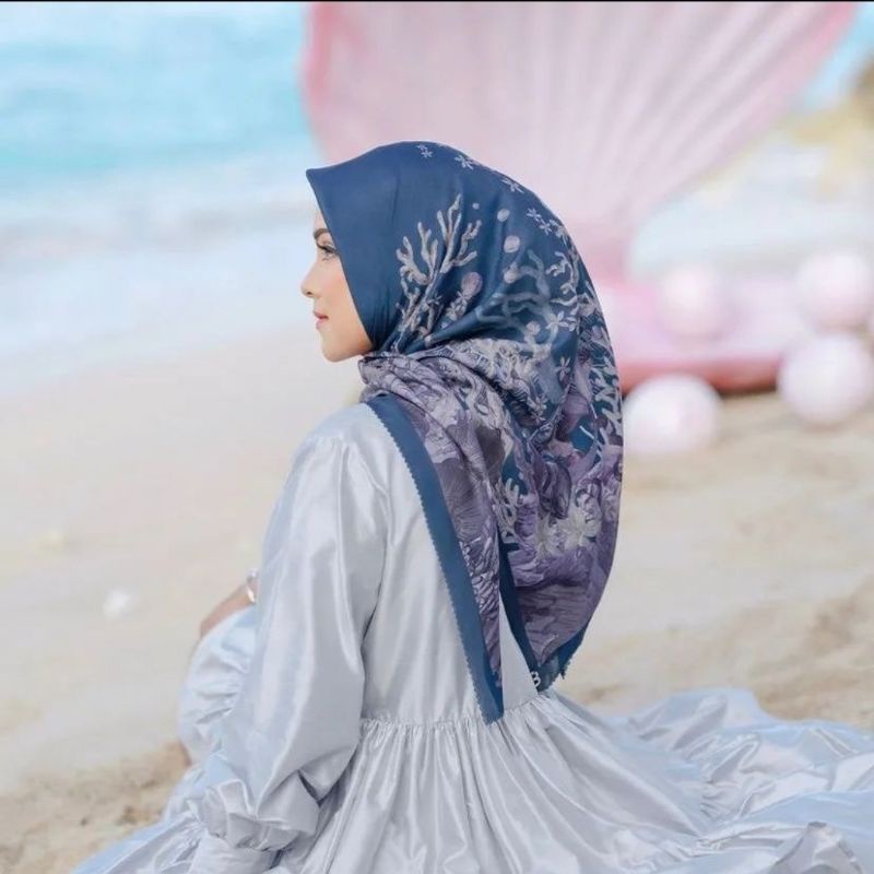 buttonscarves mermaid series deep ocean NEW