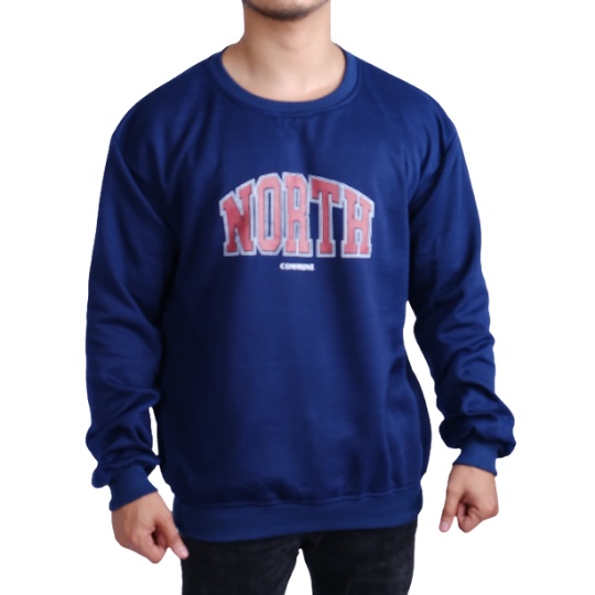 Mvp - North Basic Sweater - Crewneck Pria dan Wanita