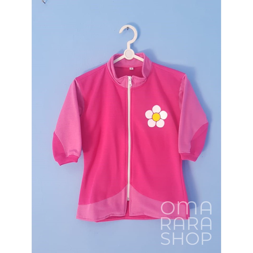Jaket anak Yaya pink - boboboy - boboiboy yaya