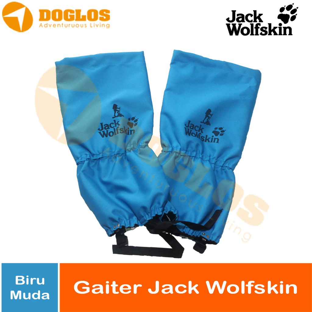 Gaiter Jack Wolfskin Jws Pelindung Kaki dan Sepatu saat Hiking Waterproof