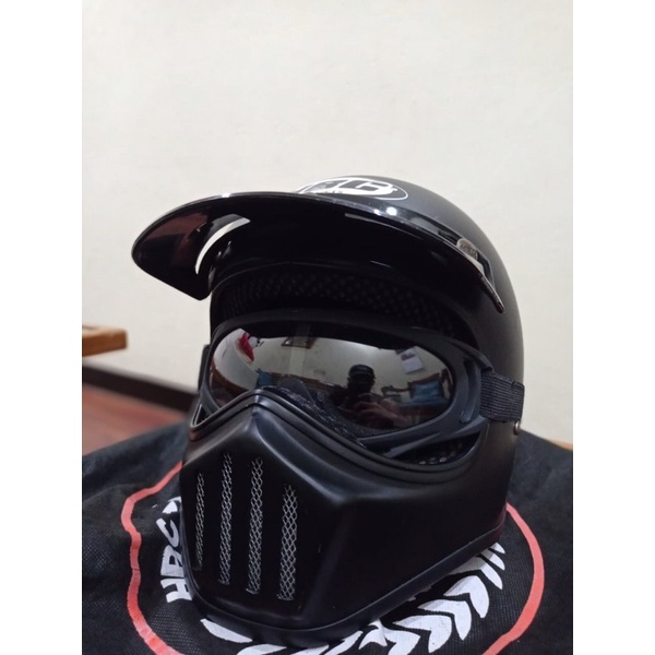 Helm HBC Cakil Bekas second Preloved + FREE Google