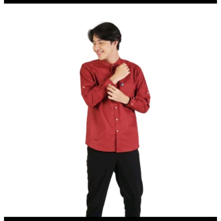 Elzatta Zattamen Baju Koko Polos Koko Abi Dumaya