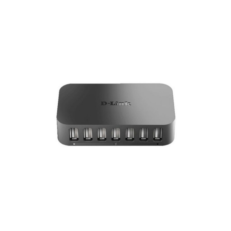 D-Link DUB-H7 USB 7Port 2.0 Type A And USB 1Port Type B to PC