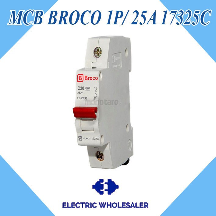 MCB BROCO 1P /  25A 17325C