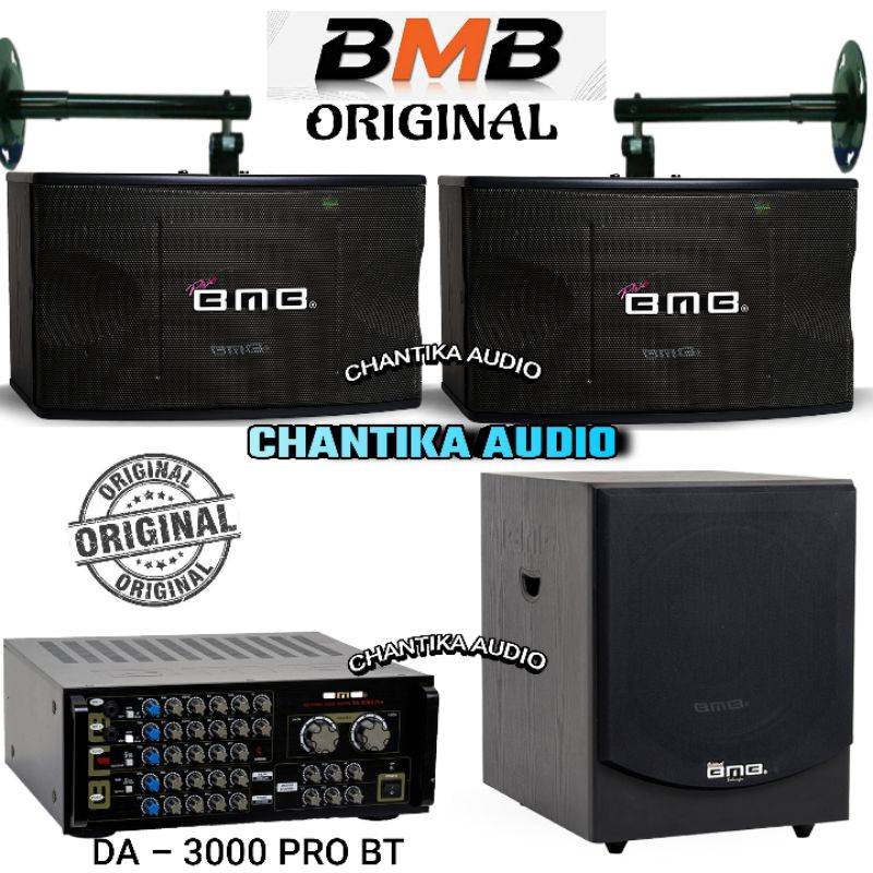 Paket Speaker Pasif 12 Inch Bmb CS 550V AMPLIFIER BMB SUBWOOFER 15 inch BMB ORIGINAL