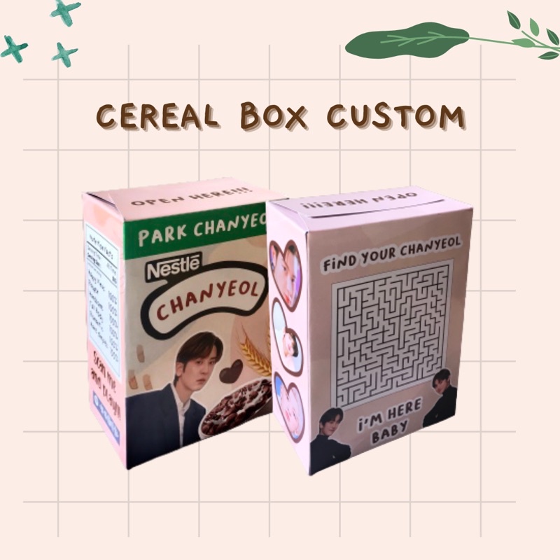 

CEREAL BOX CUSTOM CEREAL BOX FREE CUSTOM