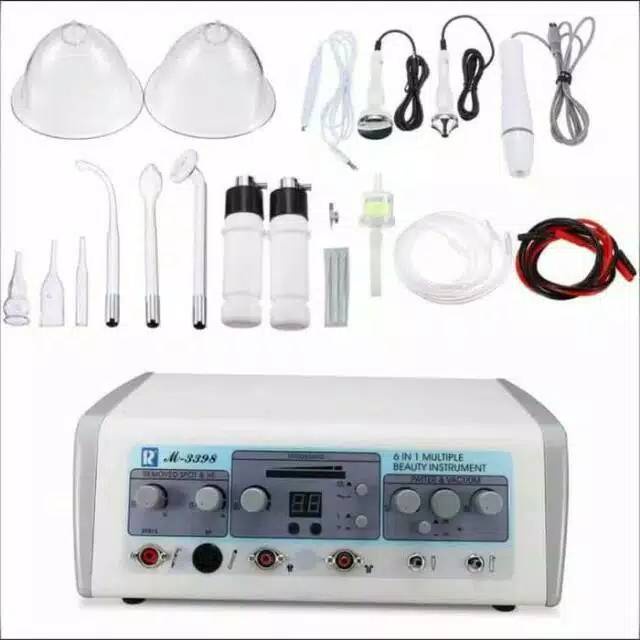 Alat facial HF 6fungsi / High frequency ultrasonic 6 in 1