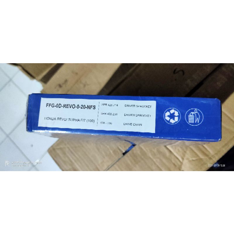 gear set FSCM honda grand