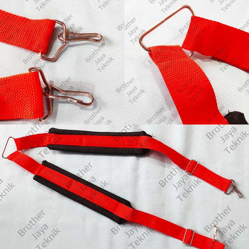 BG328 FR3001 TL33 TALI GENDONG SHOULDER BELT MESIN PEMOTONG RUMPUT 2TAK TEBAL OREN BAGUS