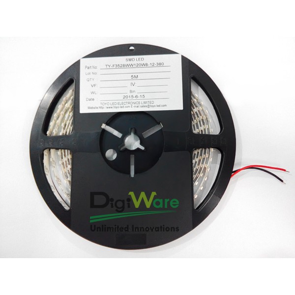 Led Strip SMD 3528 Warm White DC 12V