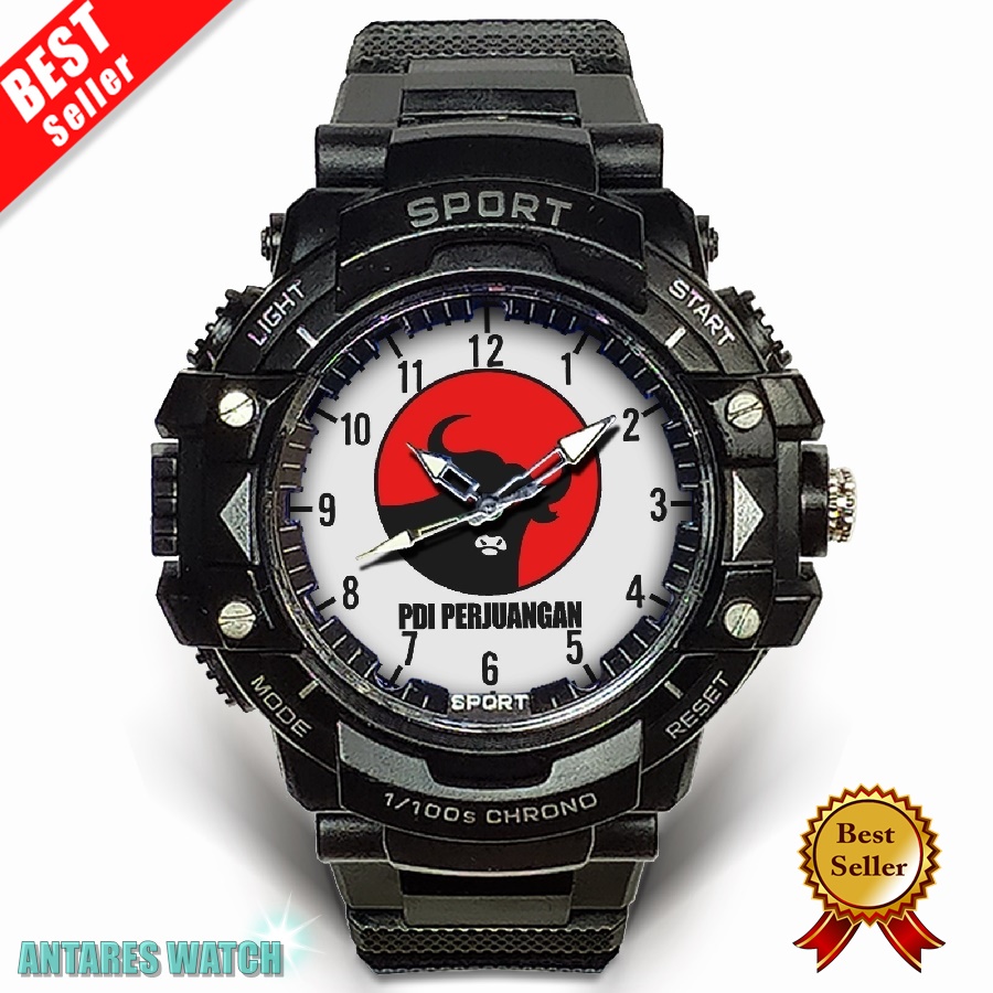 (Exclusive) Jam Tangan PDI PERJUANGAN - 03 (Nice)