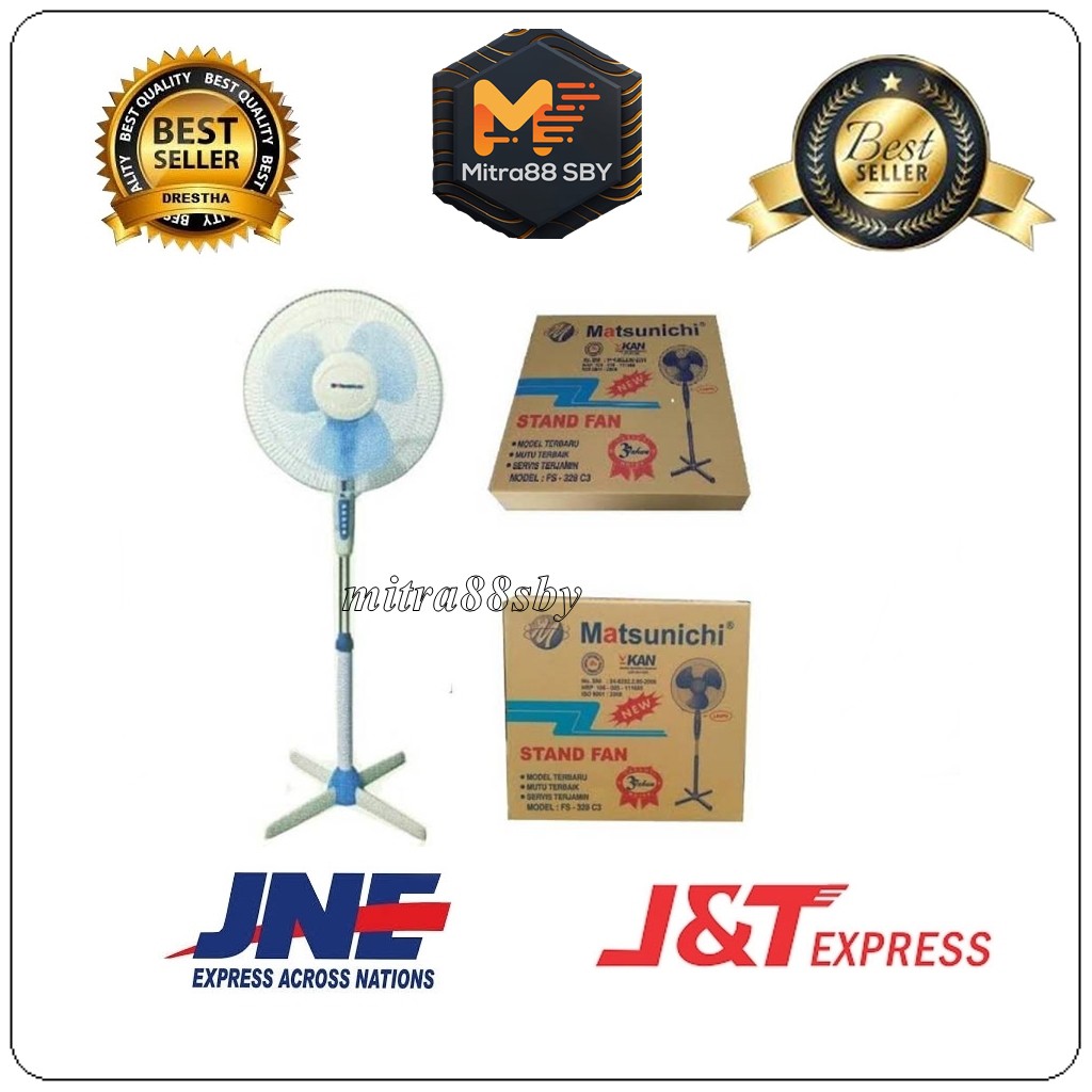 Mitra88sby kipas angin berdiri Matsunichi ( stand fan ) 16 inch C3