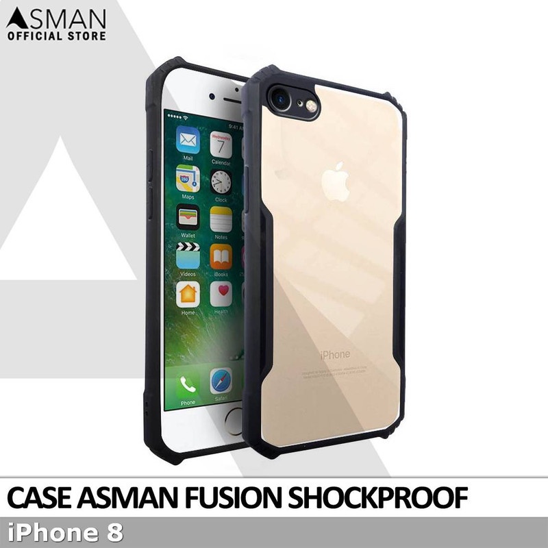 Asman Fusion iPhone 8 Case Premium Armor Acrylic