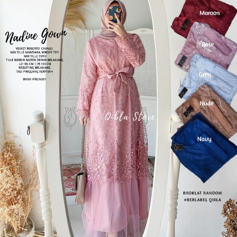 Nadine Gown By Qibla Store
