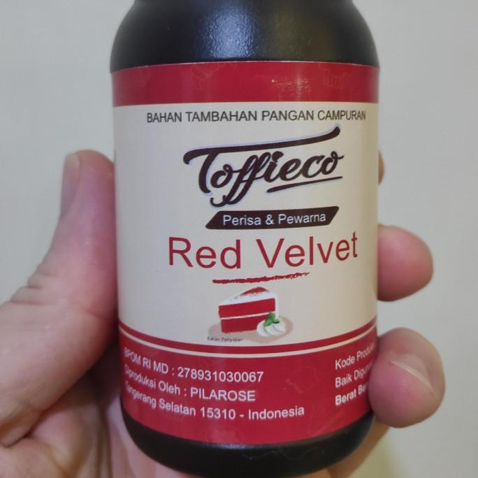 

PEWARNA & PERASA MAKANAN PREMIUM TOFFIECO / TOFICO RED VELVET MURAH