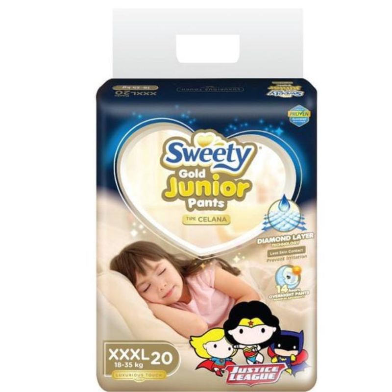 SWEETY GOLD JUNIOR PANTS XXXL20 (8992959951286)