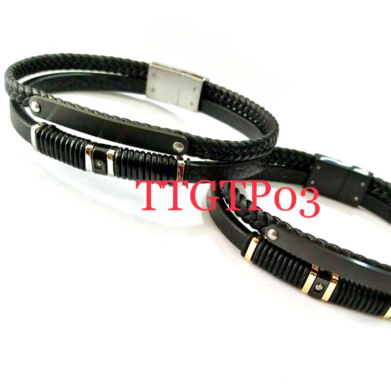 Gelang Tangan Pria Titanium TTGTP03