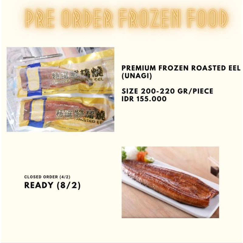 

Premium Roasted Eel (Unagi)