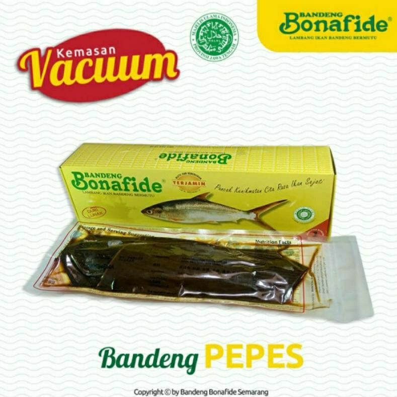 Bandeng Duri Lunak Pepes Bandeng Bonafide Vaccum (Isi 1 ekor)