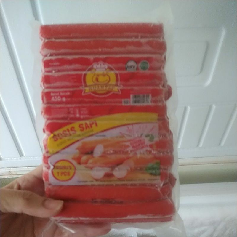 Bartoz Sosis Sapi Muantap isi 25 uk 450 gr