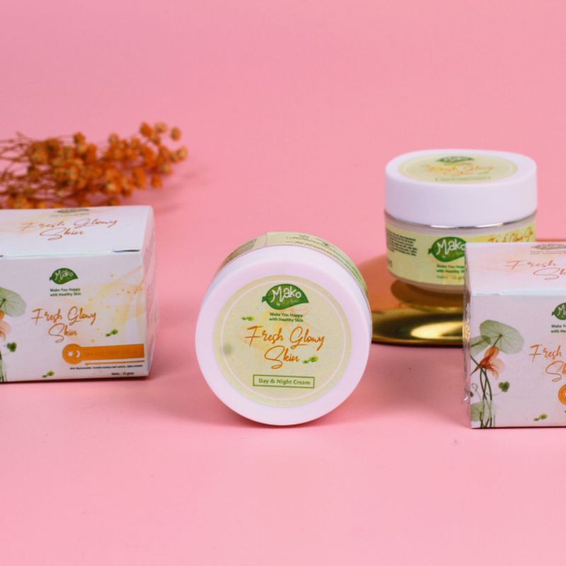 Reseller Resmi Jawa Tengah Fresh Glowy Skin Day Night Cream Mako By Seris Free Gift Random Cod Shopee Indonesia