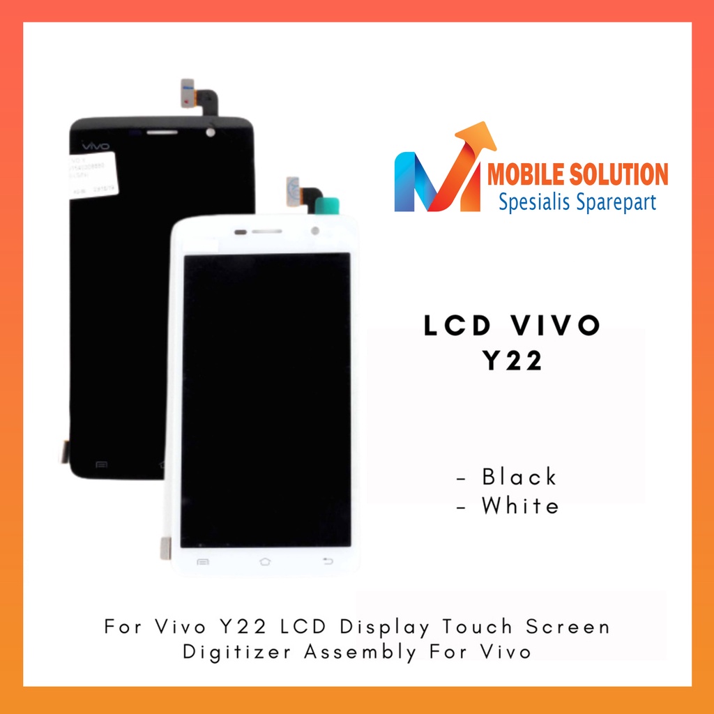 Grosir LCD Vivo Y22 ORIGINAL 100% Fullset Touchscreen Garansi + Packing / Bubbel