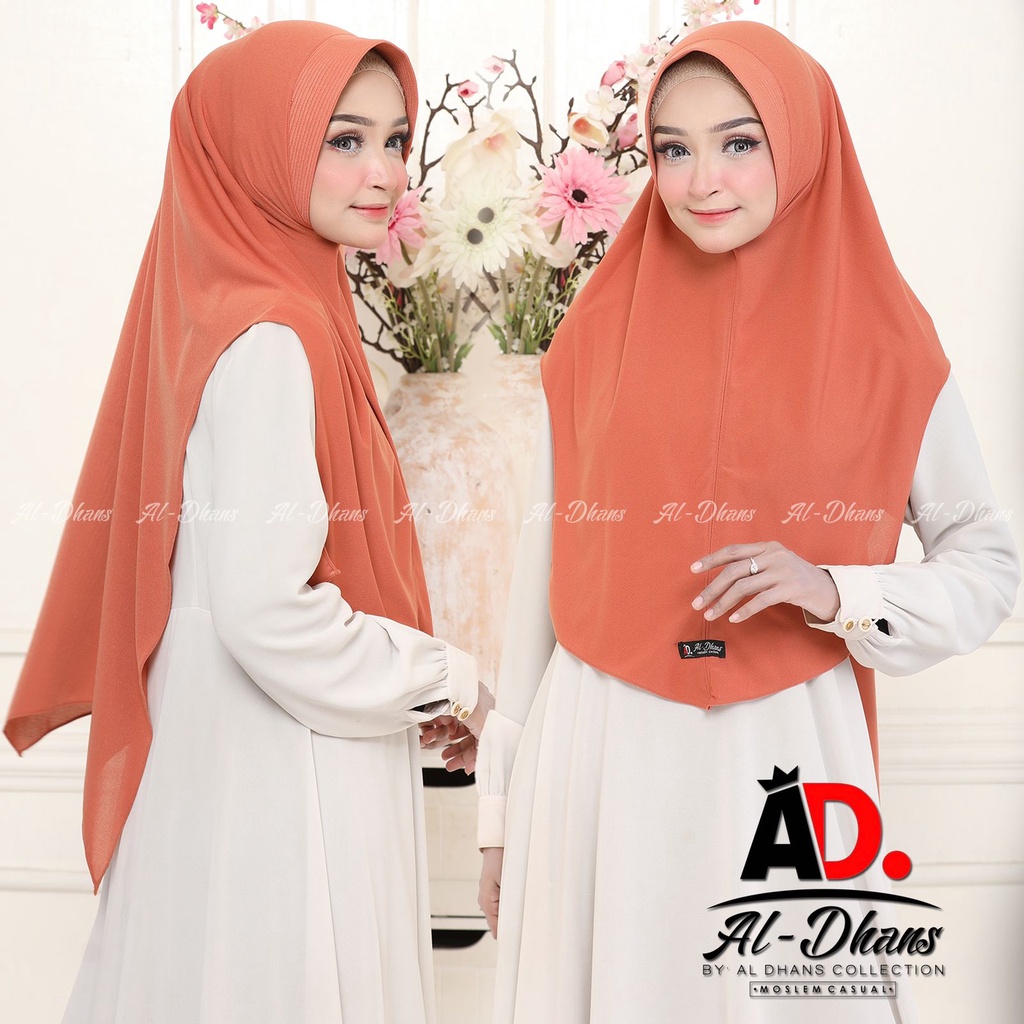 Jilbab Instan Pad Arsyila Jersey Irish By al-dhans