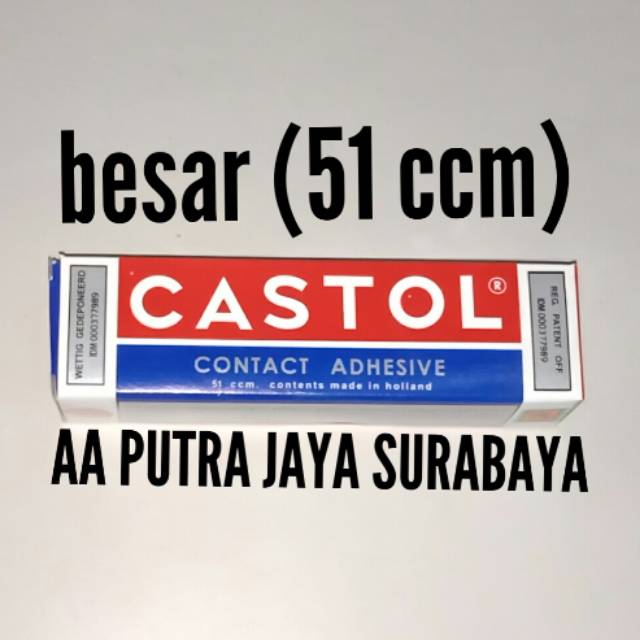 

Lem castol besar 51 ccm kuning lem sepatu/karet/kayu/kertas