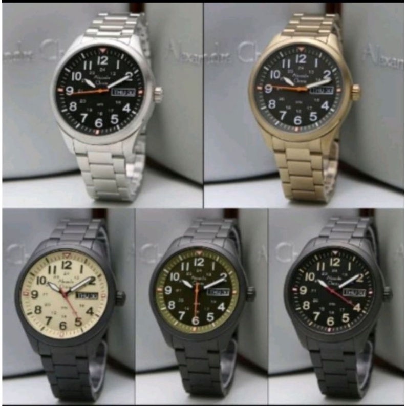 Original Alexandre christie jam tangan pria ac6539/ ac 6539