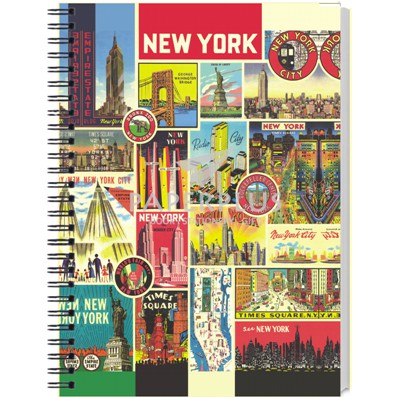 

Spiral Notebook A5 Vintage New York - HC