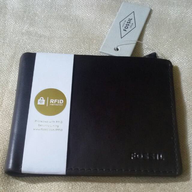 Dompet Pria Fossil Carter RFID Bifold Brown