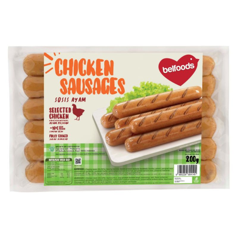 

Belfoods Sosis Ayam SP (6pcs) 200gr