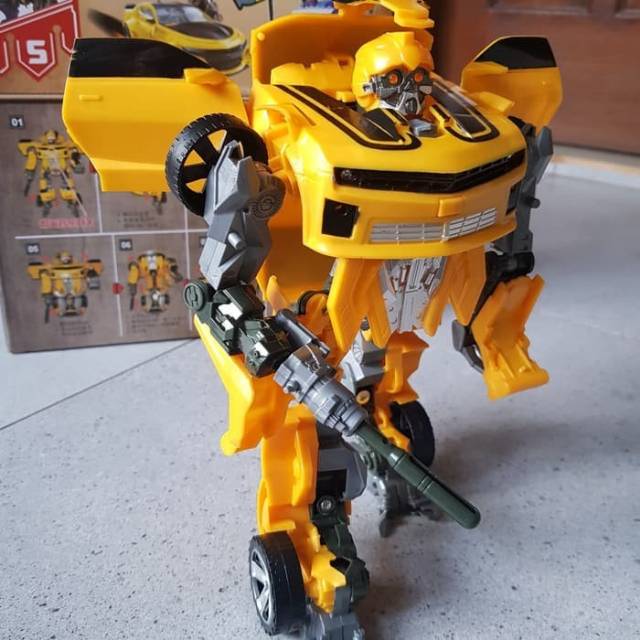 Mainan Robot Transformer Bumblebee - Mainan Robot Mobil Bumblebee