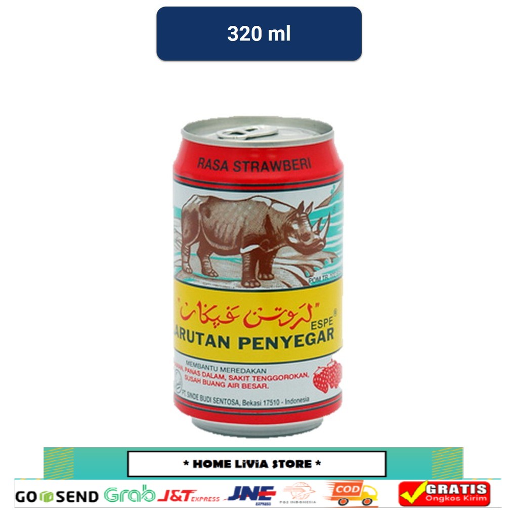 

Larutan Kaleng Strawberry 320 ml