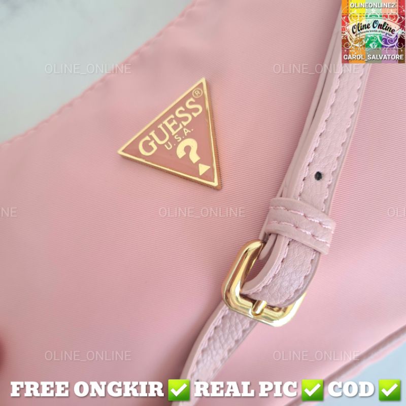 [oline_online] tas ADA TALI PANJANG paris shoulderbag gs two way bag crossbody sling bag nylon Kecil small gb tas pesta