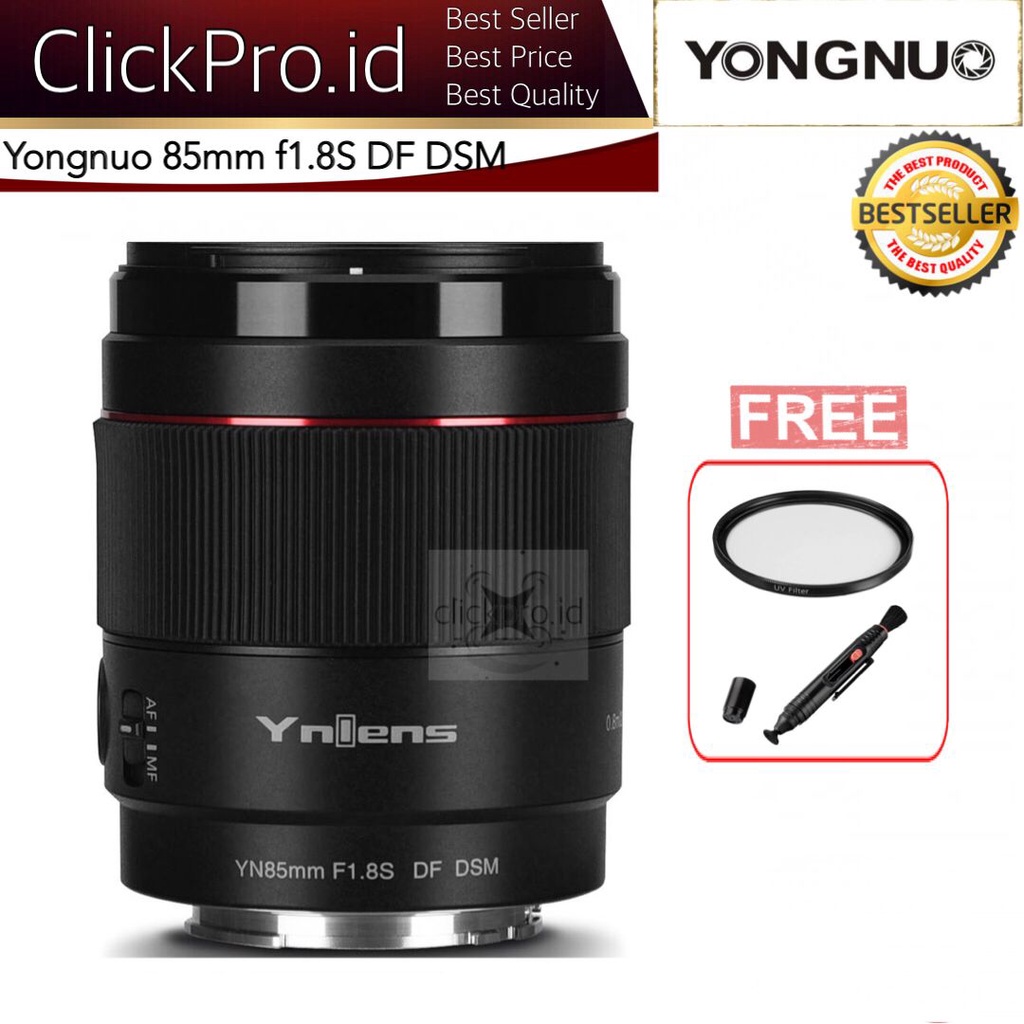 Yongnuo YN85mm f/1.8S DF DSM Lens for Sony E-Mount - Yongnuo 85mm Sony