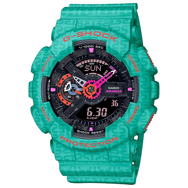 CASIO G-SHOCK GA-110SGG-3A GA 110SGG 3A ORIGINAL GARANSI RESMI